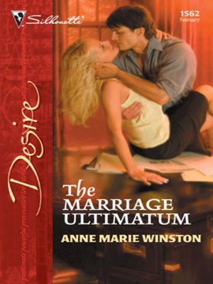 cover image of Marriage Ultimatum